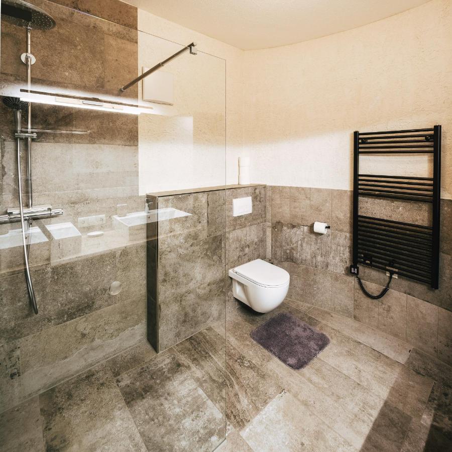 Camping Dreilaendereck Blockhuetten & Apartments Ried im Oberinntal Dış mekan fotoğraf