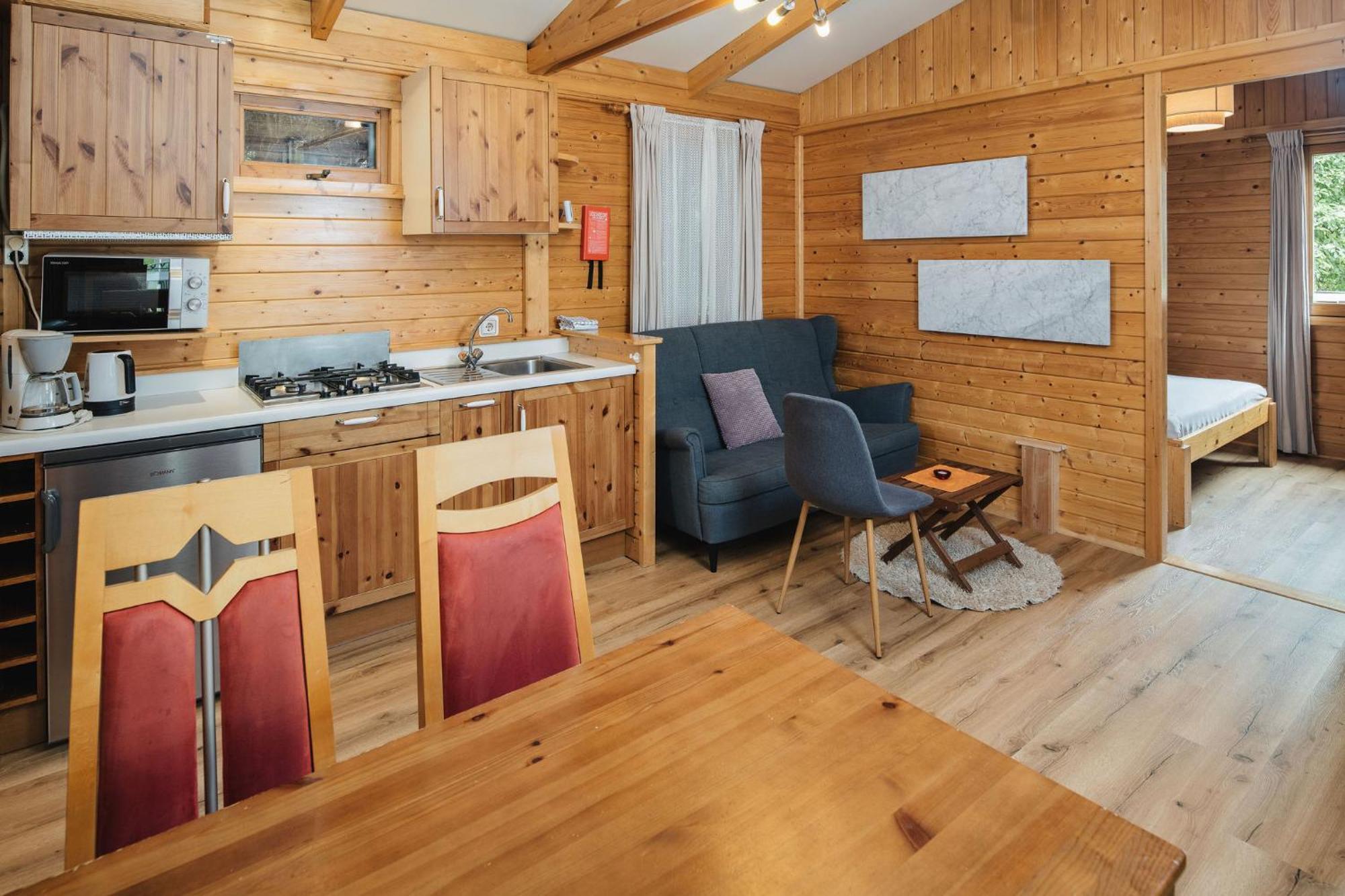 Camping Dreilaendereck Blockhuetten & Apartments Ried im Oberinntal Dış mekan fotoğraf