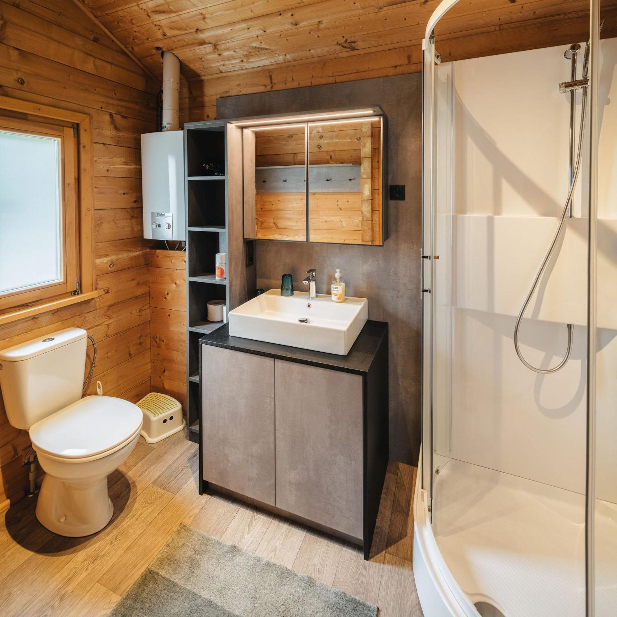 Camping Dreilaendereck Blockhuetten & Apartments Ried im Oberinntal Dış mekan fotoğraf