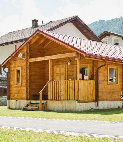 Camping Dreilaendereck Blockhuetten & Apartments Ried im Oberinntal Dış mekan fotoğraf